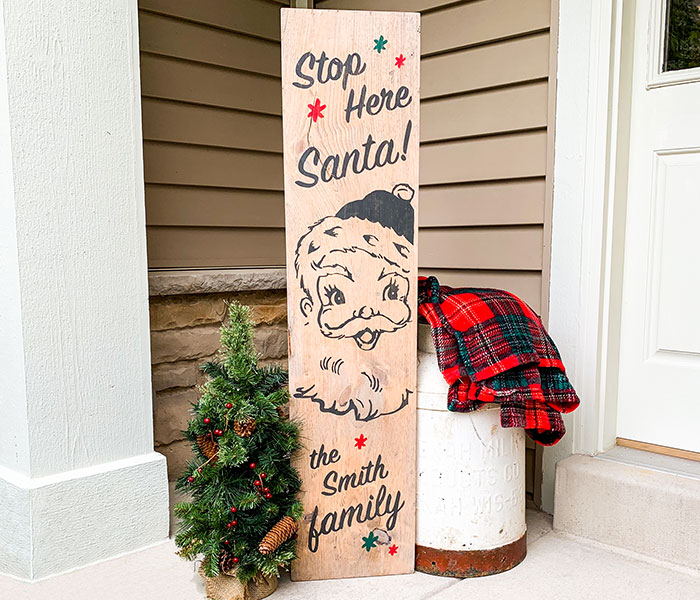christmas-vintage-santa-porch-12x48 Vintage Santa Porch - 12x48
