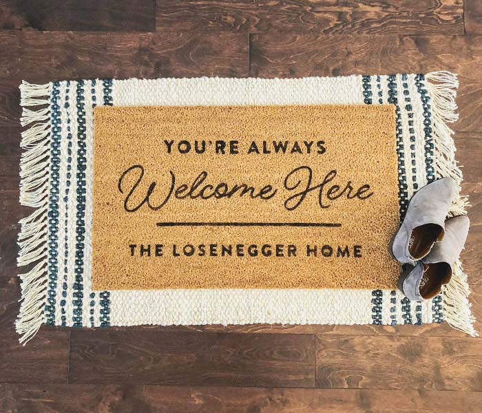 youre-always-welcome-here-doormat You're Always Welcome Here Doormat