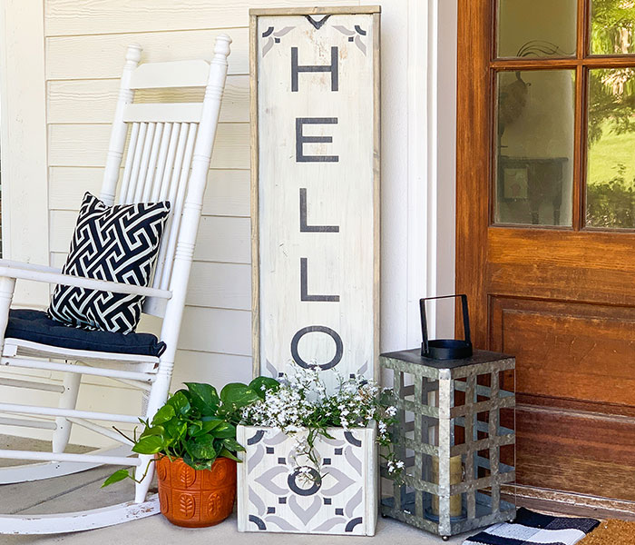 planter-hello-porch-planter-14x50-framed Hello Porch Planter - 14x50 Framed