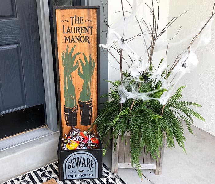 Zombie Porch Planter Zombie Porch Planter