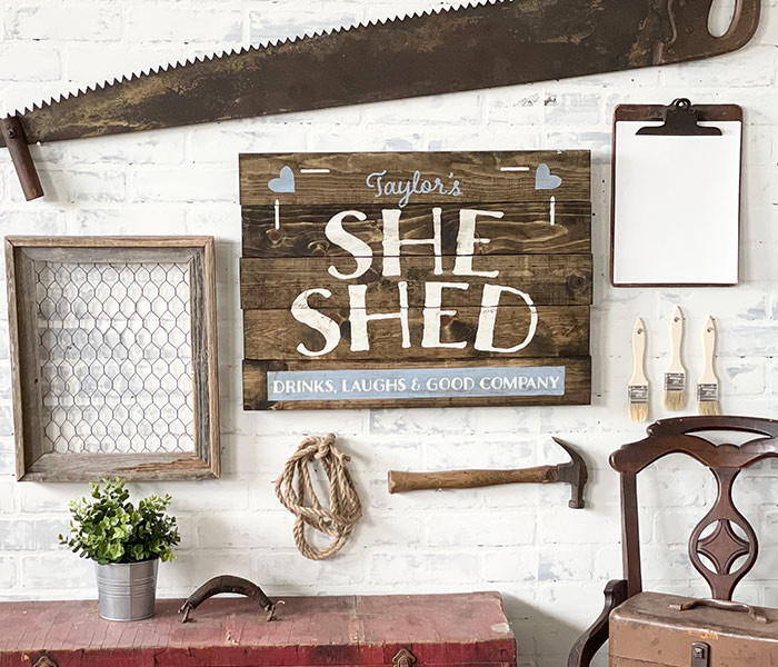 She Shed - 20x24 She Shed - 20x24