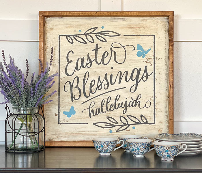 easter-easter-blessings-22x22-framed Easter Blessings - 22x22 Framed