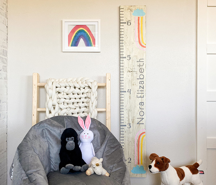 children-rainbow-growth-ruler-10x60 Rainbow Growth Ruler - 10x60