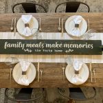 Family Meals Make Memories Trivet - 8x48