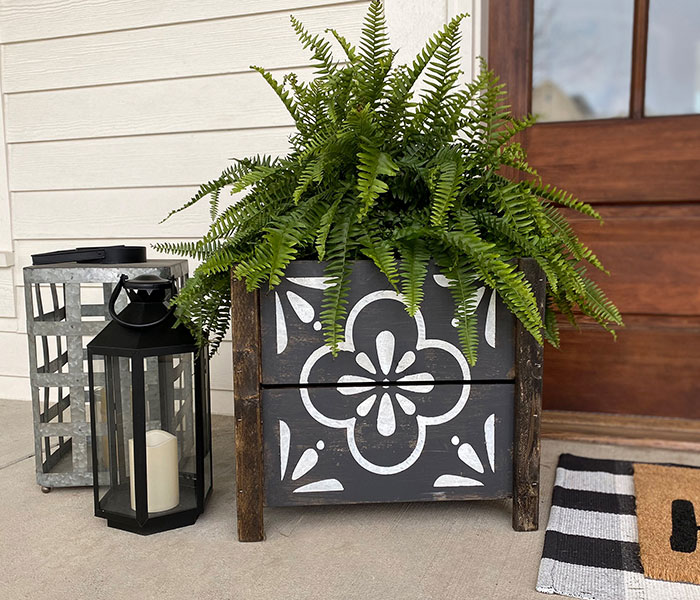 planter-floral-tile-box-planter Floral Tile Box Planter