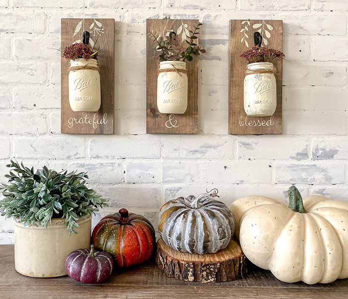 fall-grateful-blessed-hanging-glass-mason-jar-trio-6x12 Grateful Blessed Hanging Glass Mason Jar Trio - 6x12