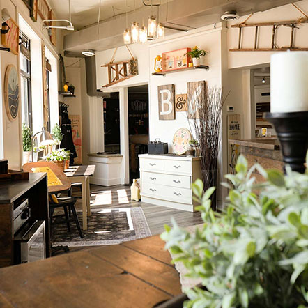 studio-entry Interior entry of Board & Brush Hartland studio